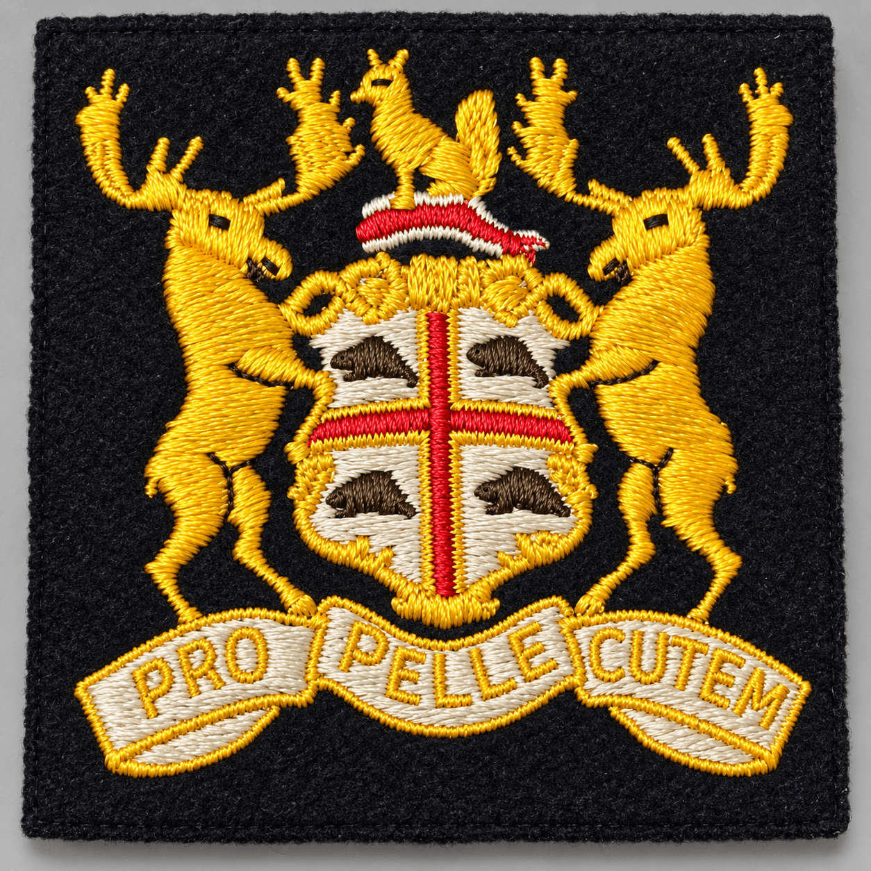 Hudson's Bay Company uniform patch kept by Art