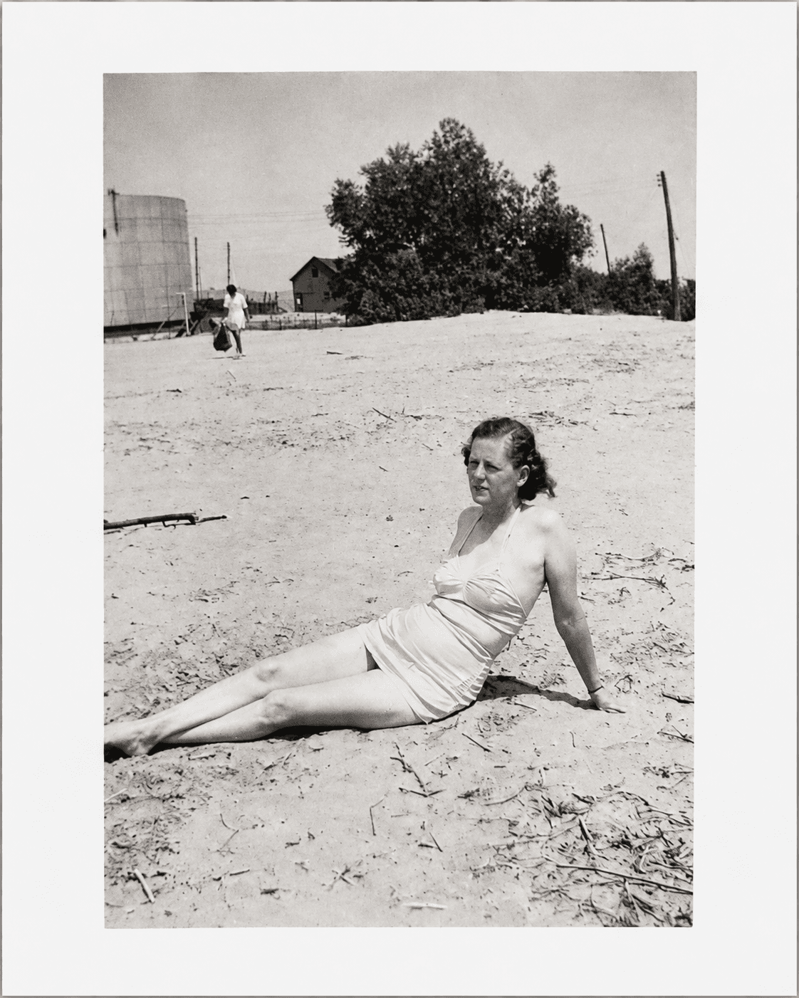Hilda, young, at Port Stanley Beach