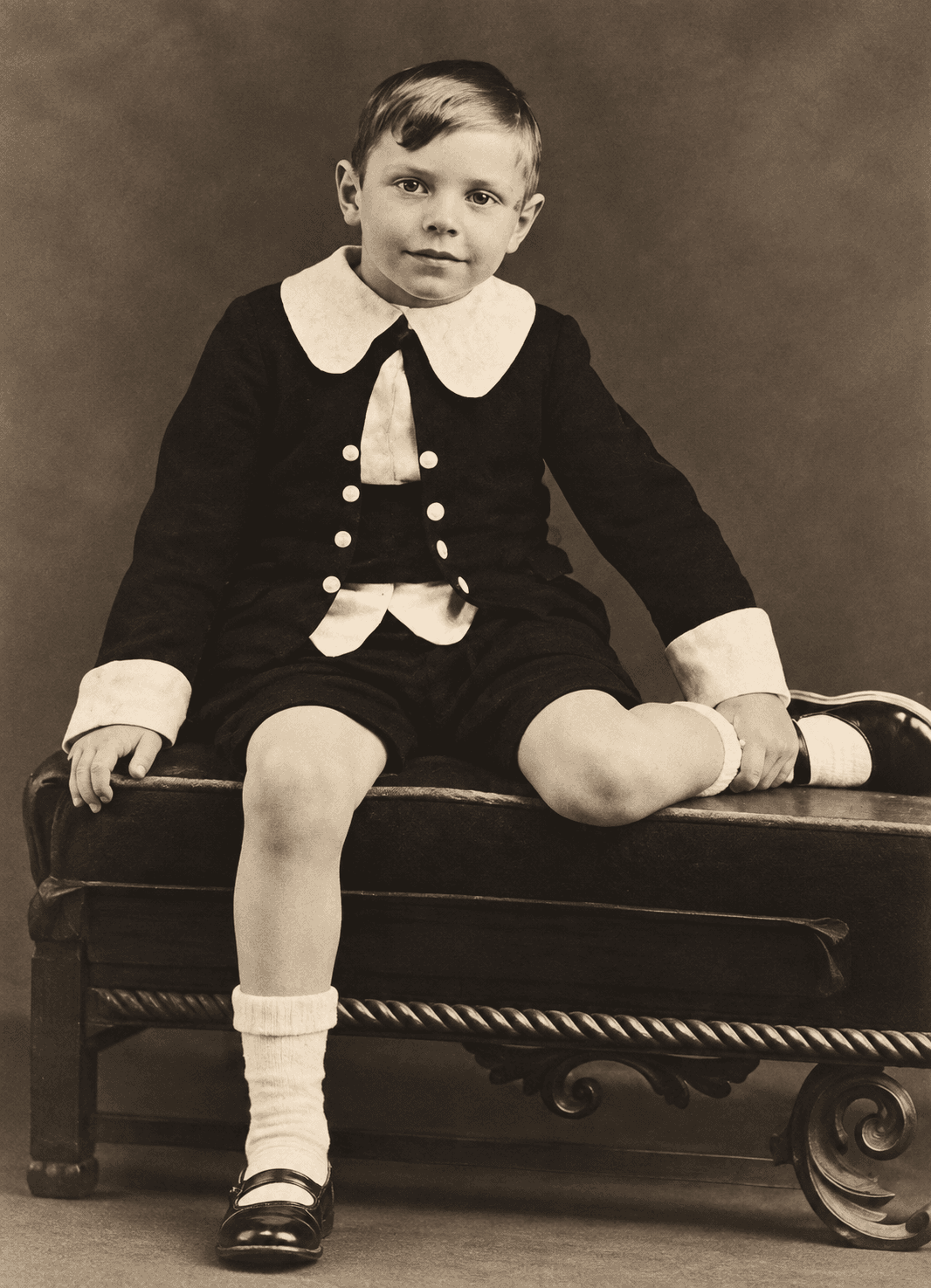 John Carl Jack Goebel as a young boy, Regina, Saskatchewan