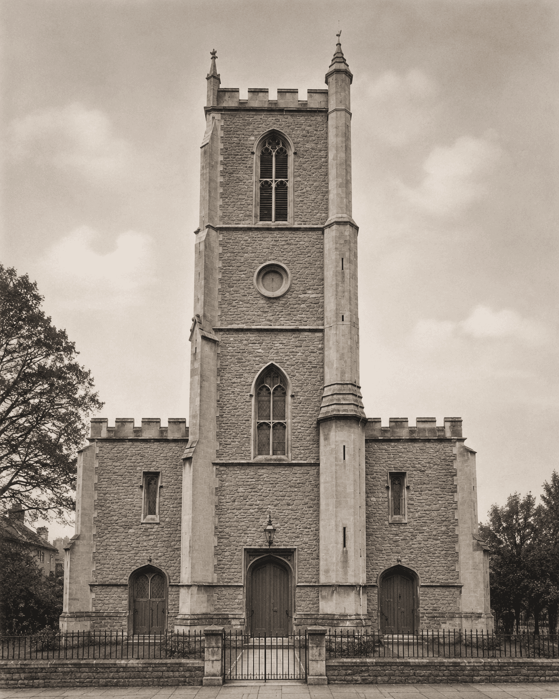 St. Matthews Church in Bristol, where Rose and William were married