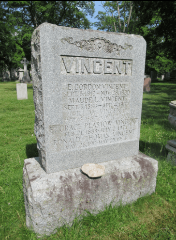 Uncle Bill and family plot, Woodland Cemetery, London, Ontario