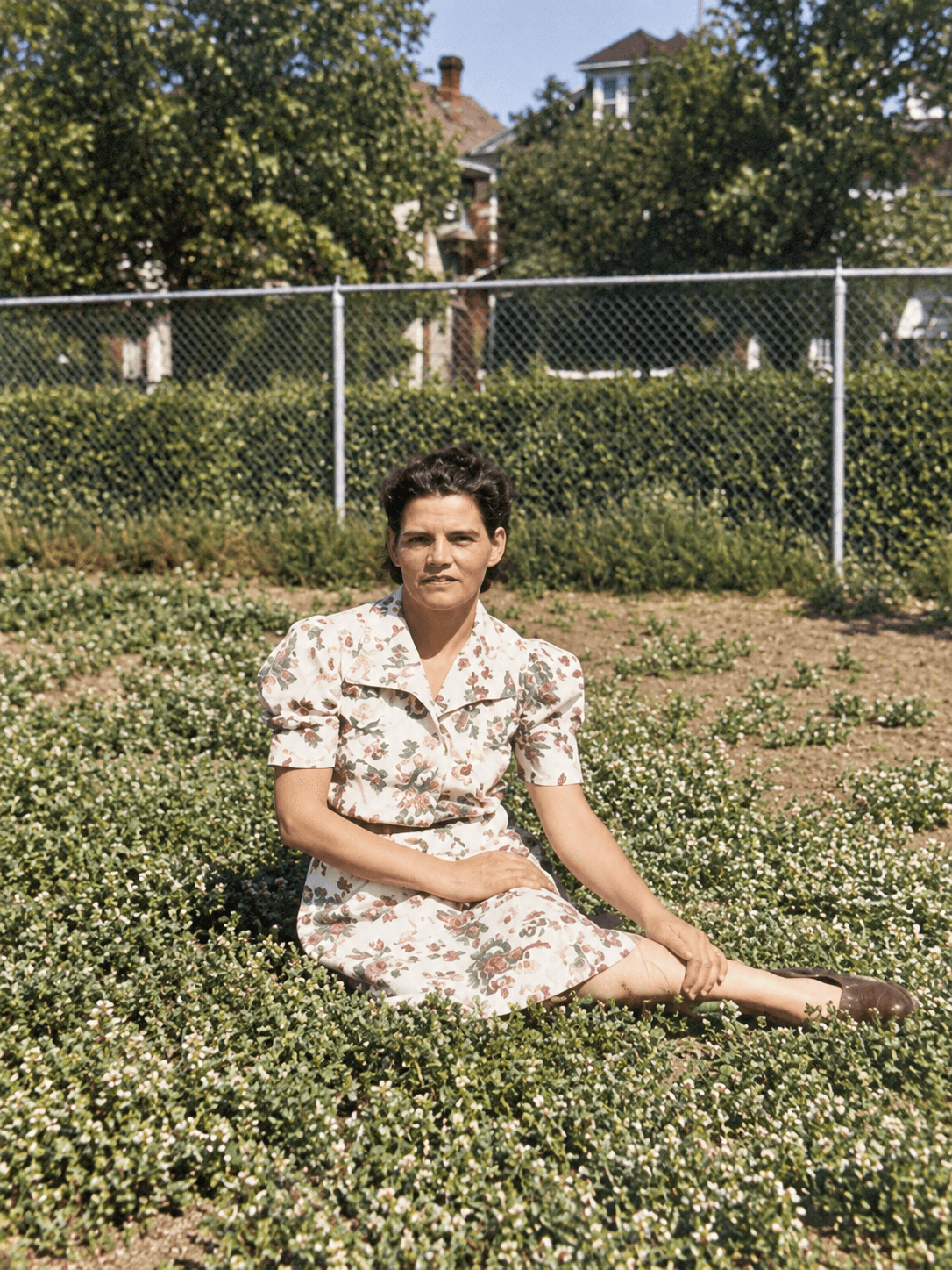 Violet in the early 1940s