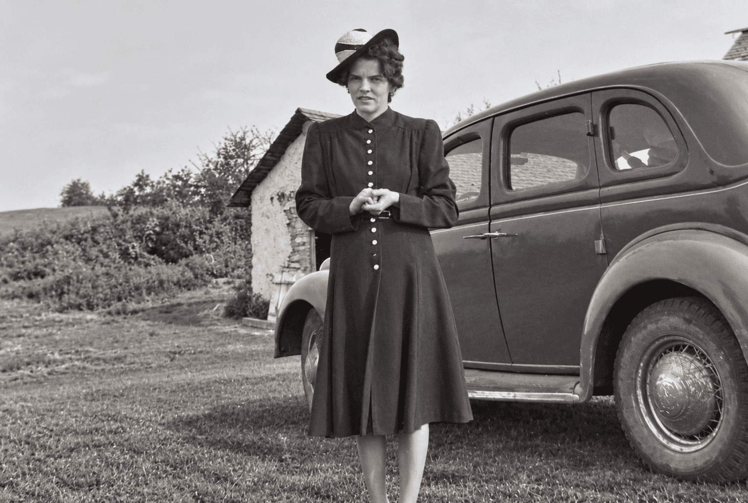 Violet shortly after her wedding, late 1930s