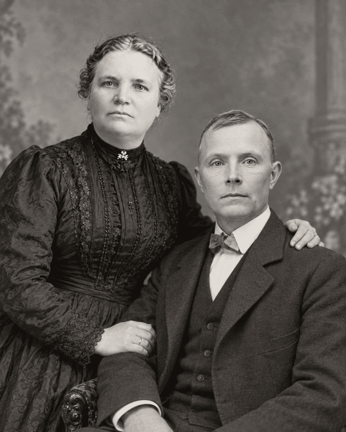 William and Margaret McBurney, circa 1900